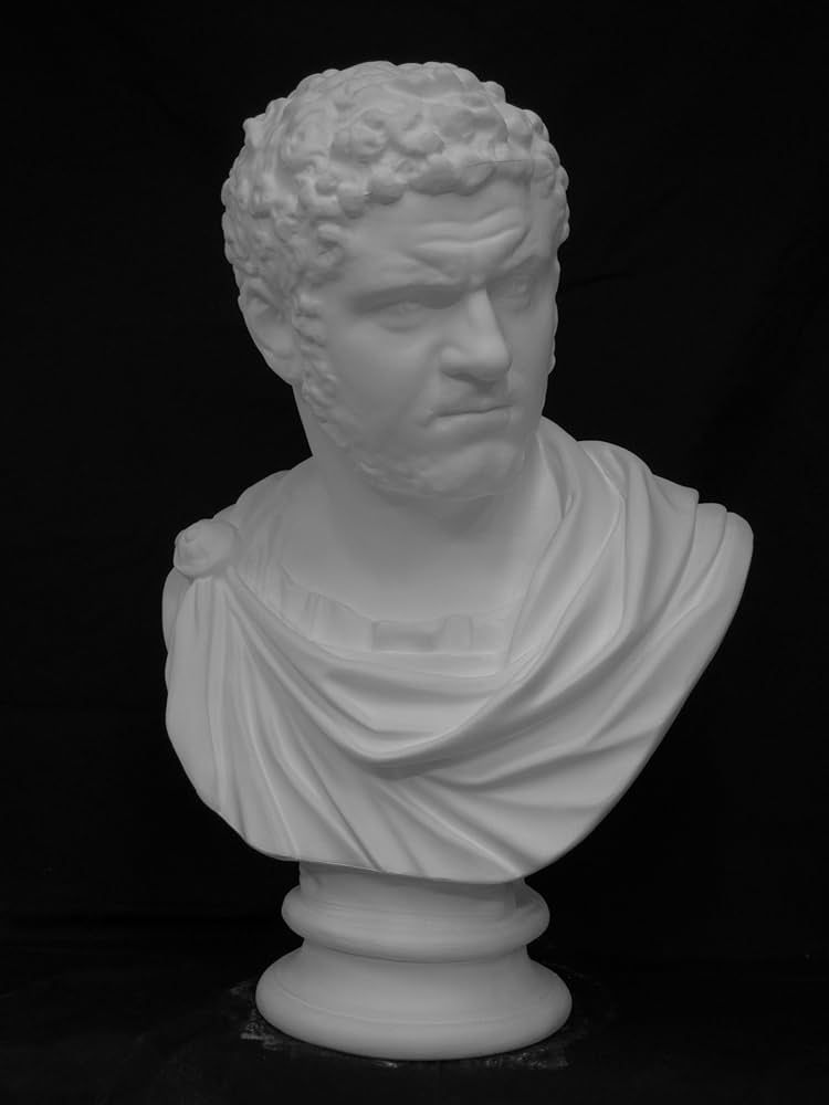 Amazon.co.jp: 石膏像 K－136 カラカラ帝胸像 H．64cm