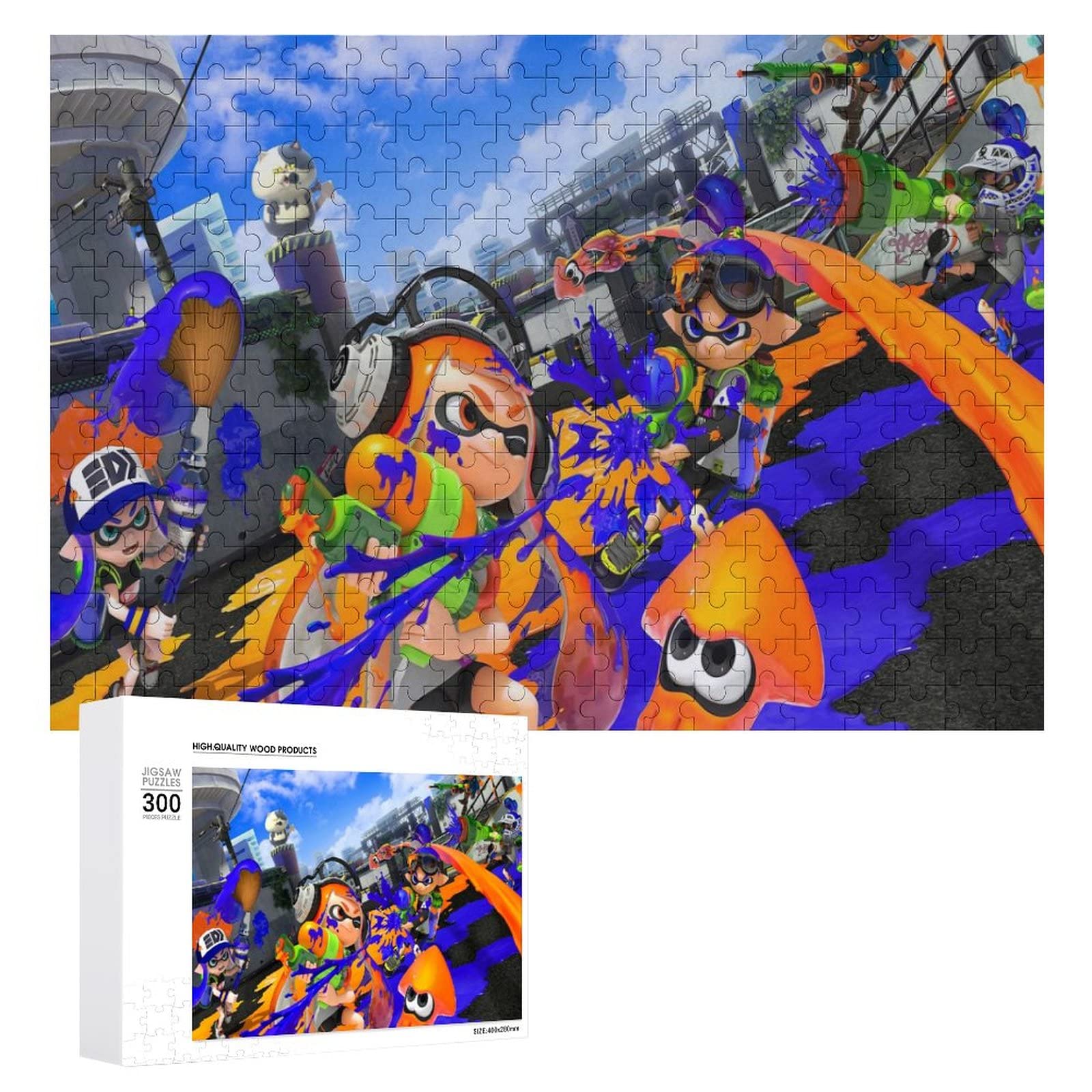 Amazon.co.jp: スプラトゥーン ジグソー パズル 300/500/1000 ピース