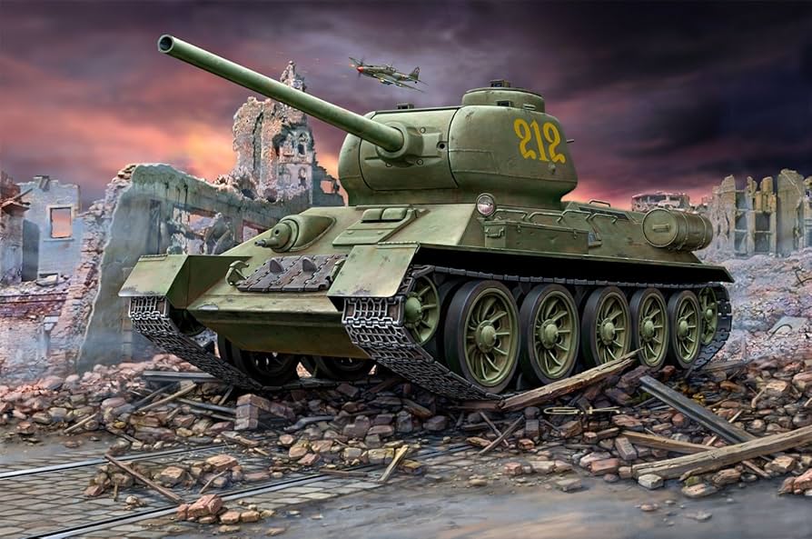 Amazon | ドイツレベル(Revell) 1/72 T34/85 プラモデル | プラモデル 通販