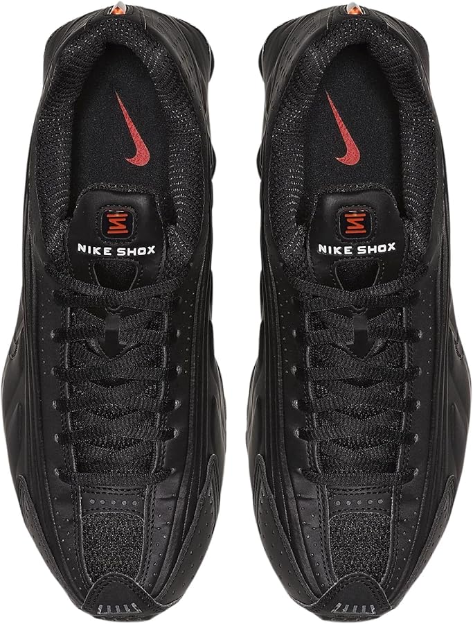 Amazon.com | Nike Women's Shox R4 Sneaker, Multicolour Black Black