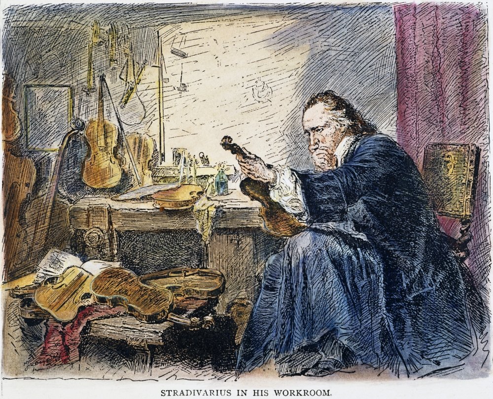 Amazon.com: Antonio Stradivari N(1644-1737) Italian Violin Maker