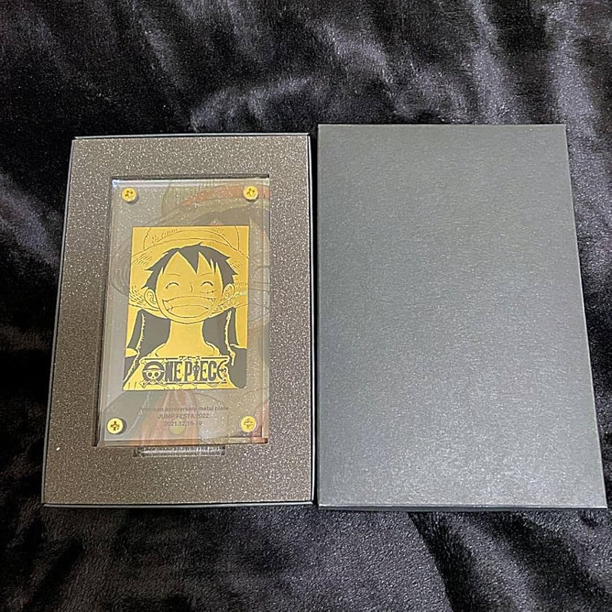 新品未開封)one piece ワンピース 限定 プレミアムメタルプレート