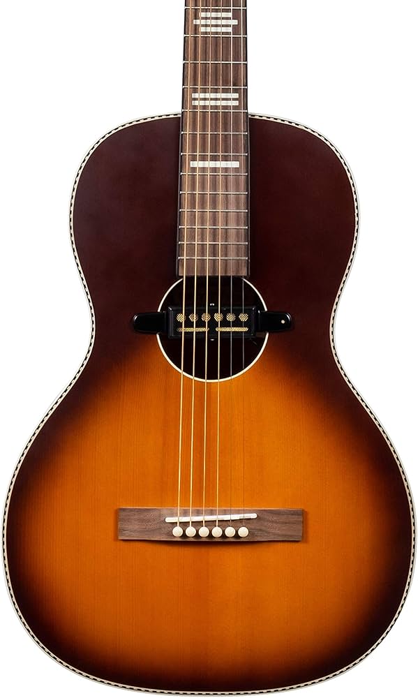 Amazon.com: Recording King Series 7 Single 0 with Gold Foil Pickup