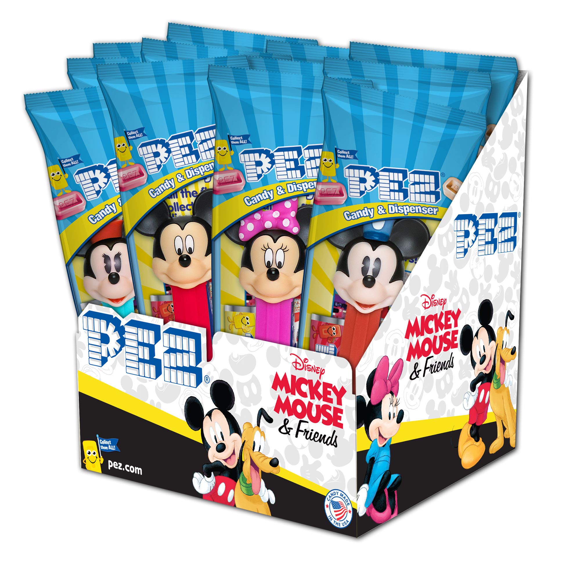 Amazon.com : PEZ Disney Mickey, Assorted Candy Dispensers 0.58