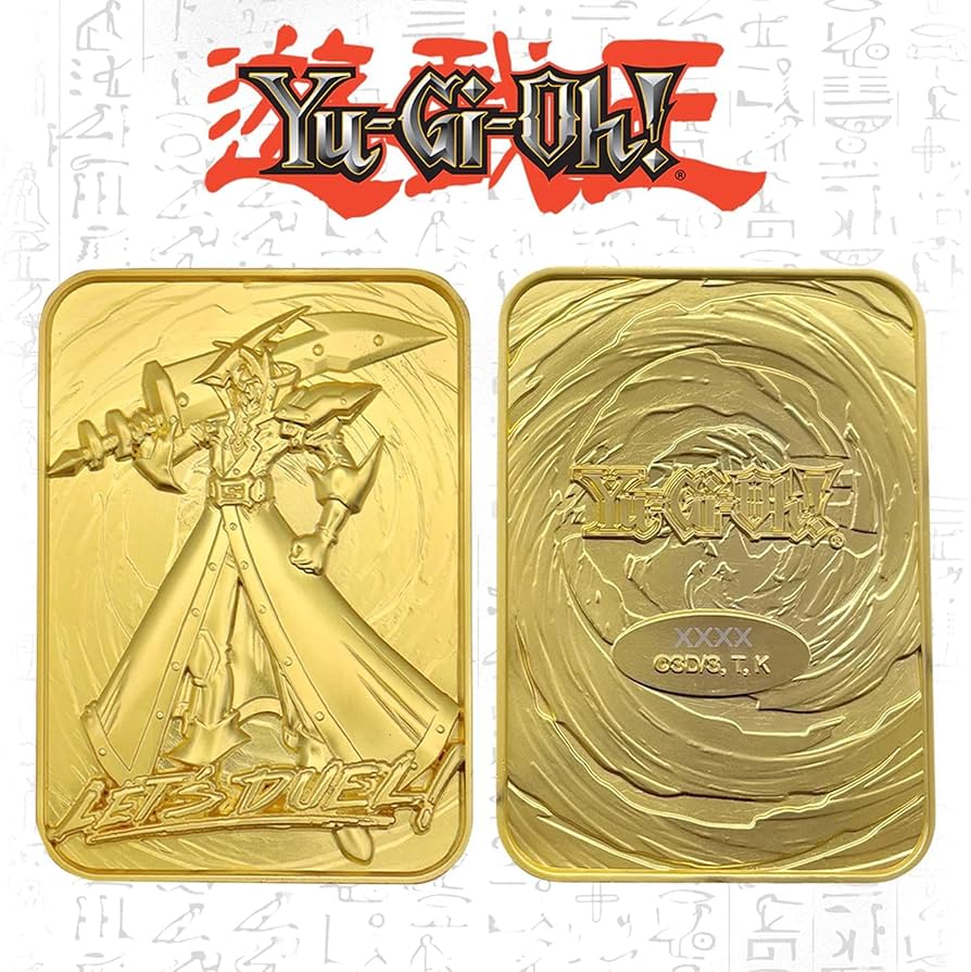 Amazon.com: Yu-Gi-Oh! Limited Edition 24k Gold Plated Metal Card