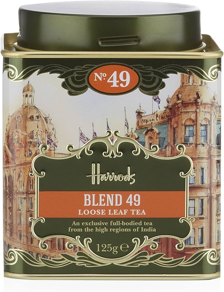 Amazon.co.jp: 英国 Harrods blend49 紅茶 リーフ125g ［並行輸入品
