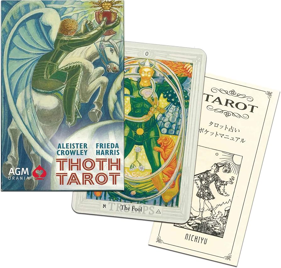 Amazon.co.jp: ニチユー(Nichiyu) タロットカード 78枚 トート版 占い
