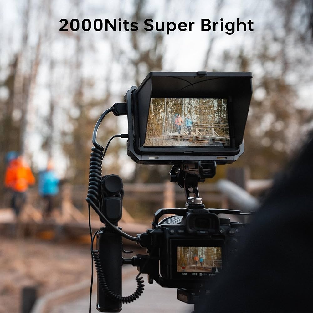 Amazon | VILTROX 2000nits カメラ フィールドモニター＆ リグケージ