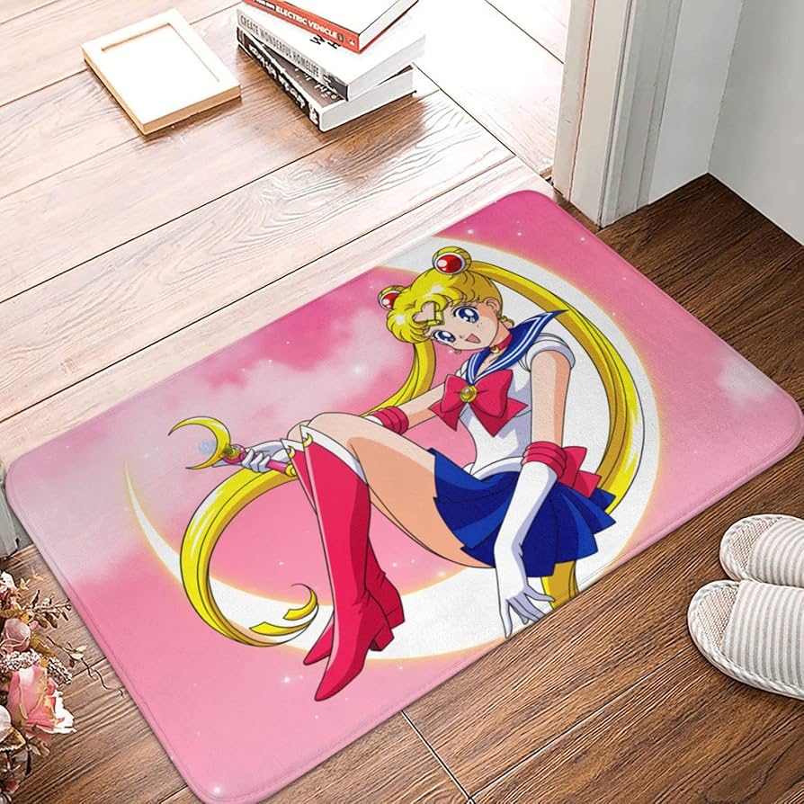 Amazon | 玄関マット 美少女戦士セーラームーン アニメ 浴室マット