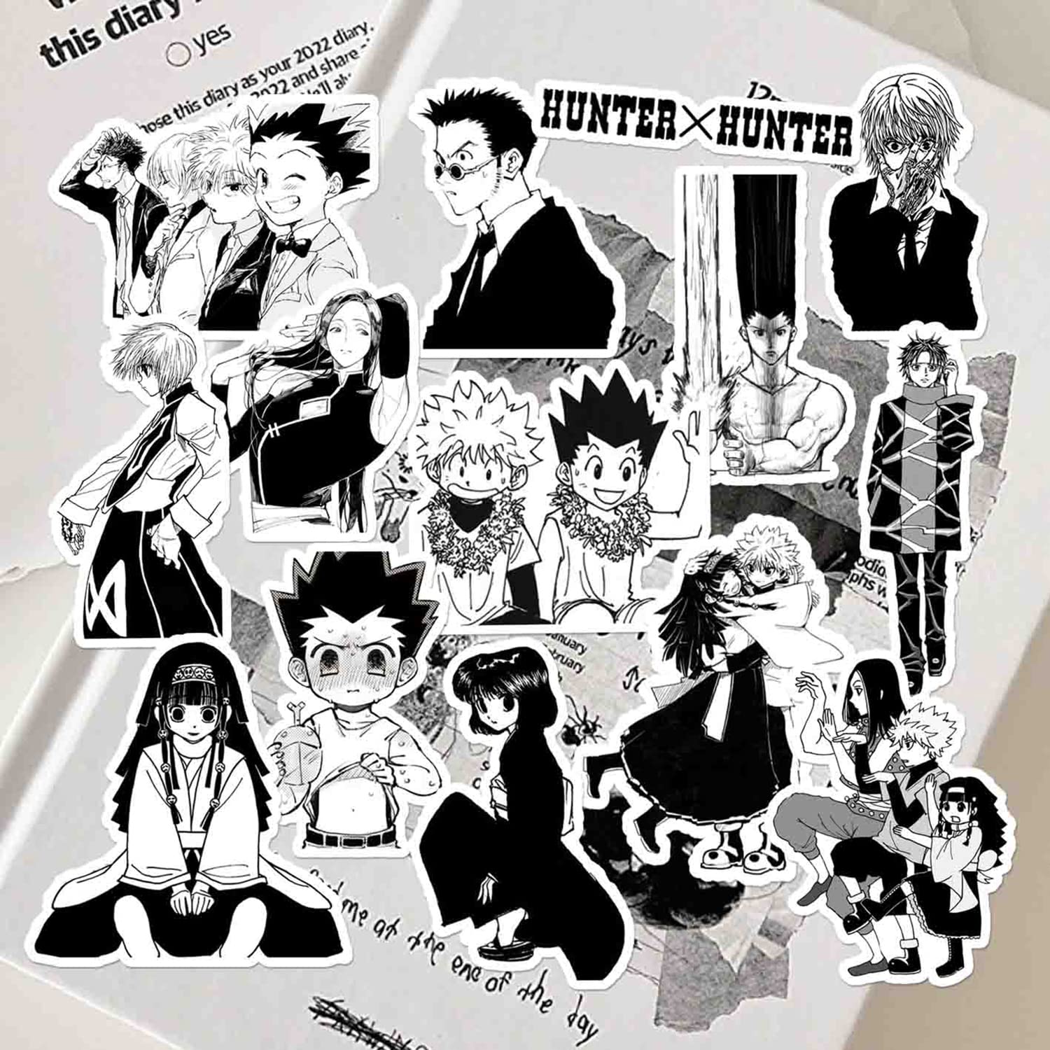 Amazon.co.jp: シール ステッカー 67枚セット 漫画 ゴン キルア