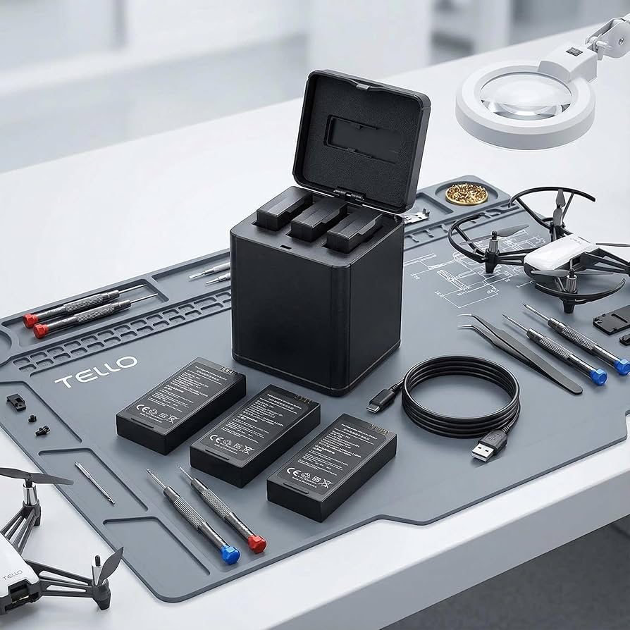 Amazon | gifi power 3個 x 1100mAh バッテリー Ryze Tech DJI Tello