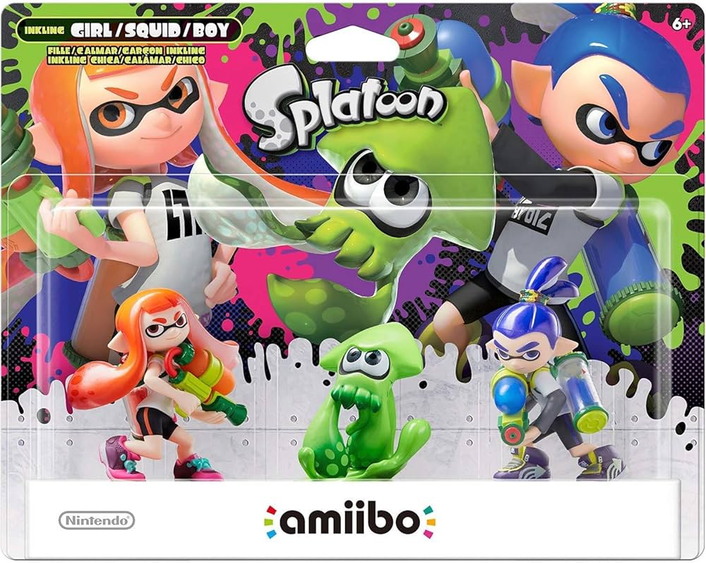 Amazon | Amiibo Splatoon Series 3-Pack | Wii U