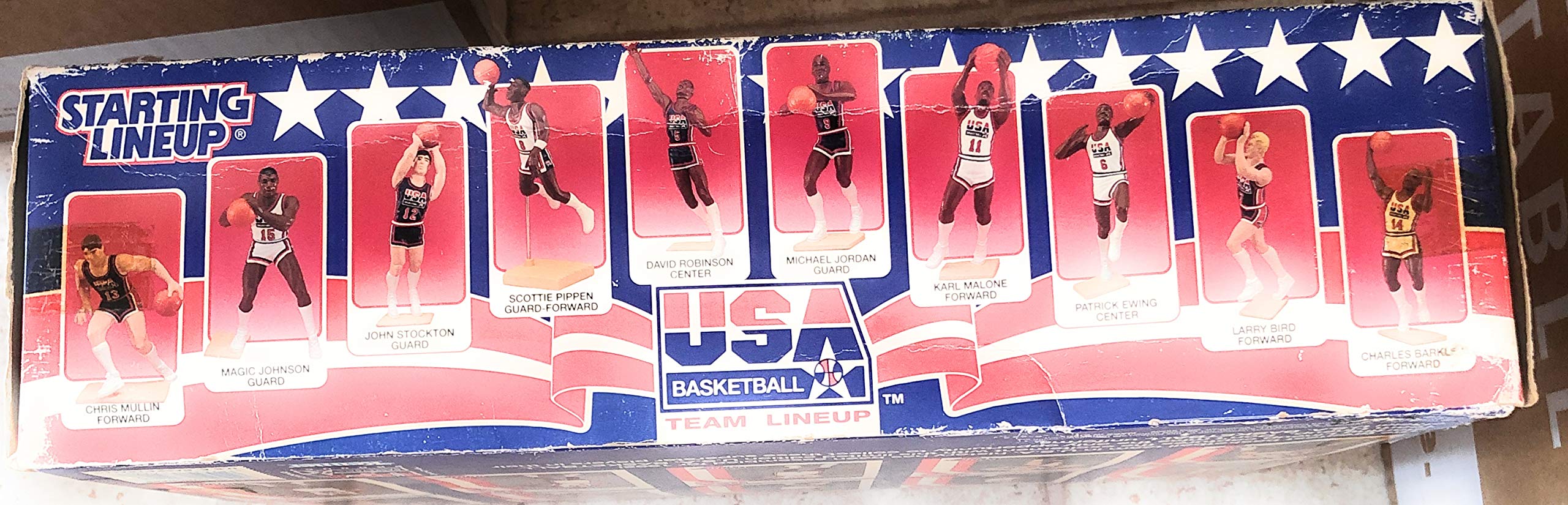 Amazon.com: 1992 Kenner Starting Lineup USA Basketball Olympic Box
