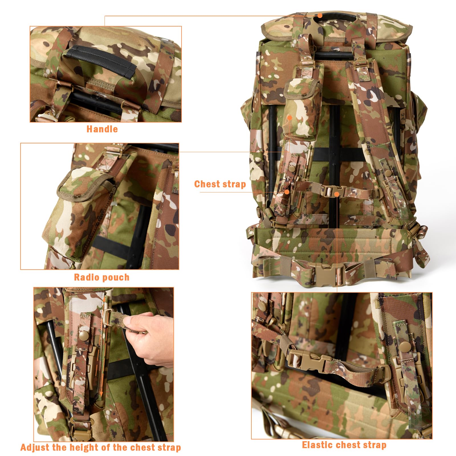 Amazon.co.jp: [MT] ミリタリー アリス パック アーミー サバイバル