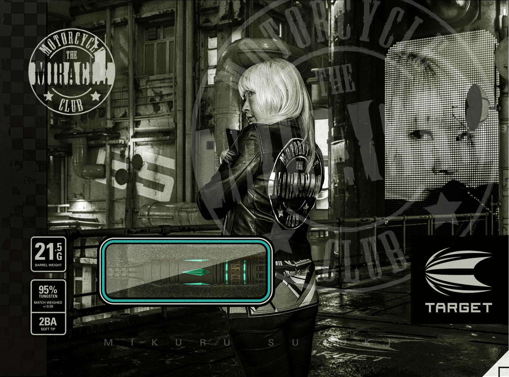 Amazon | 【TARGET】THE MIRACLE G5 鈴木未来モデル 2BA ダーツ 矢