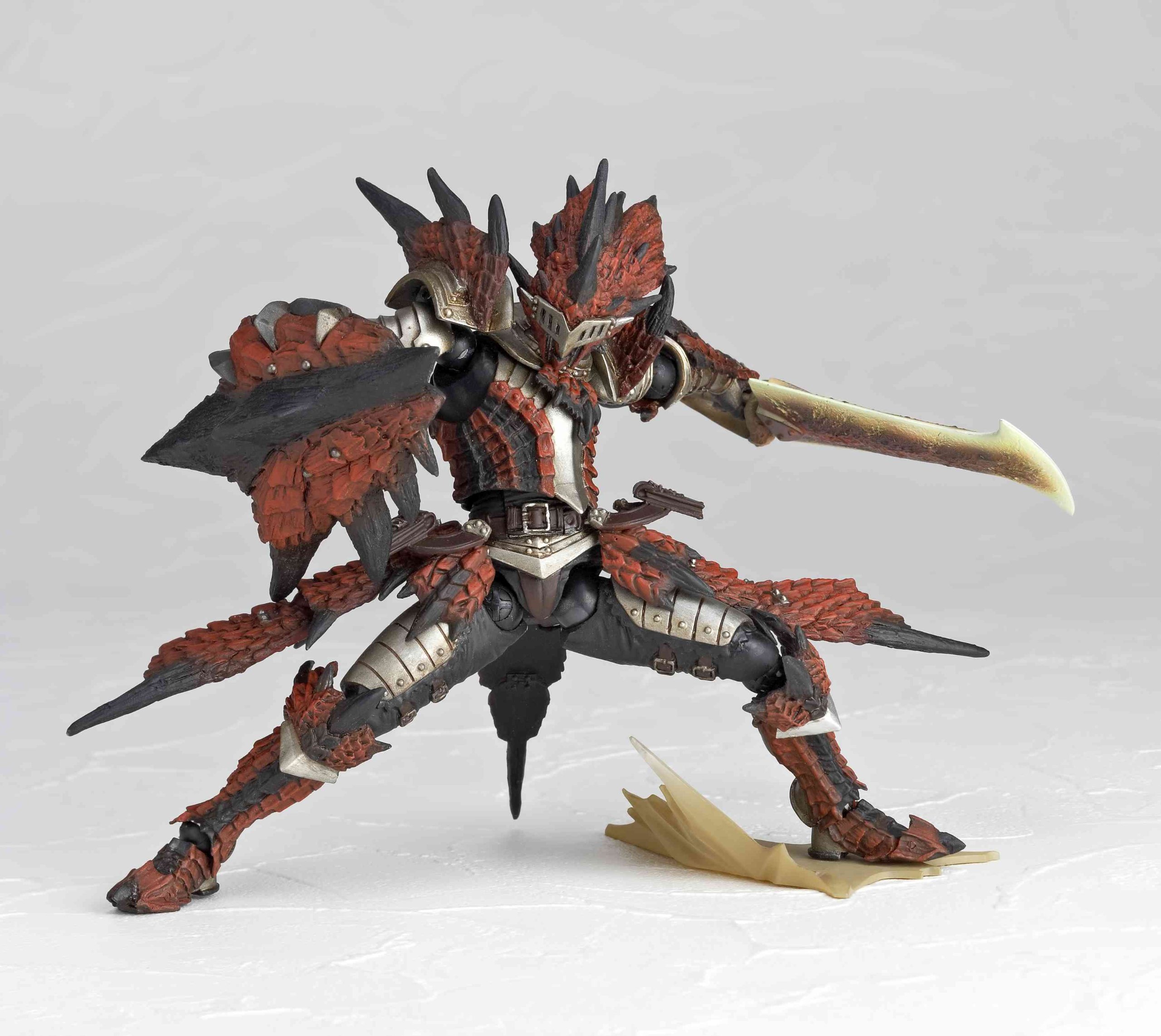 Revoltech Yamaguchi No.123 Hunter man swordsman Reus series