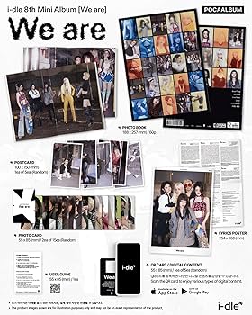 Amazon.com: i-dle We are 8th Mini Album with Tracking Sealed IDLE