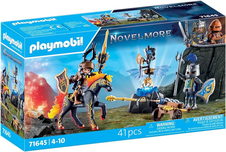 Amazon.com: PLAYMOBIL Novelmore 71645 Guard of Armor, Includes Two