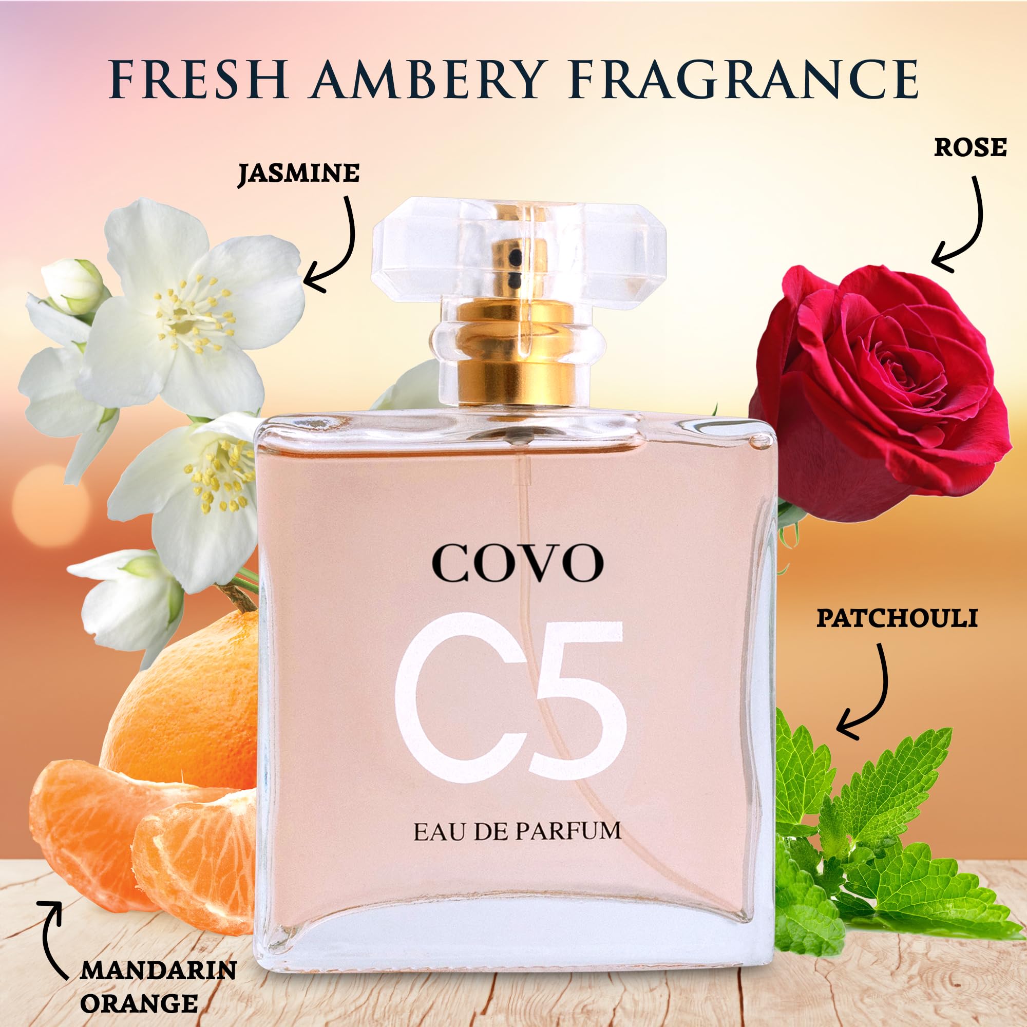 Amazon.com : URBAN COLLECTION Covo C5 for Women Eau De Parfum 3.4