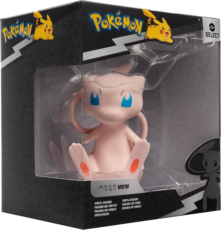 Amazon.co.jp: ポケモン MEW セレクト ビニールフィギュア - 4インチ