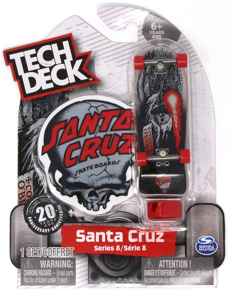 Tech Deck Santa Cruz Skateboards Series 8 Corey O'Brien Reaper