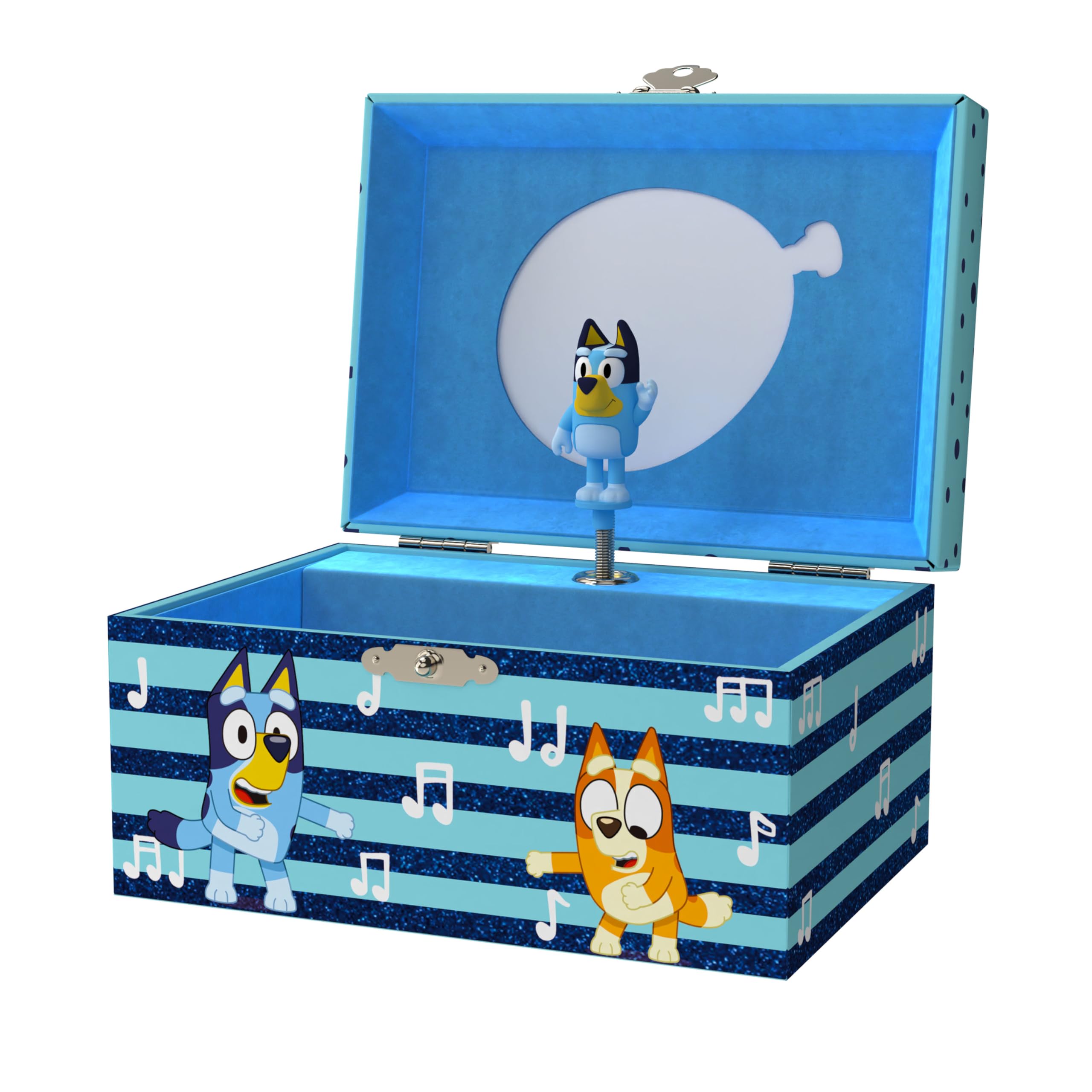 Amazon.com: Mini Treasures Bluey Jewelry Box for Girls - Musical