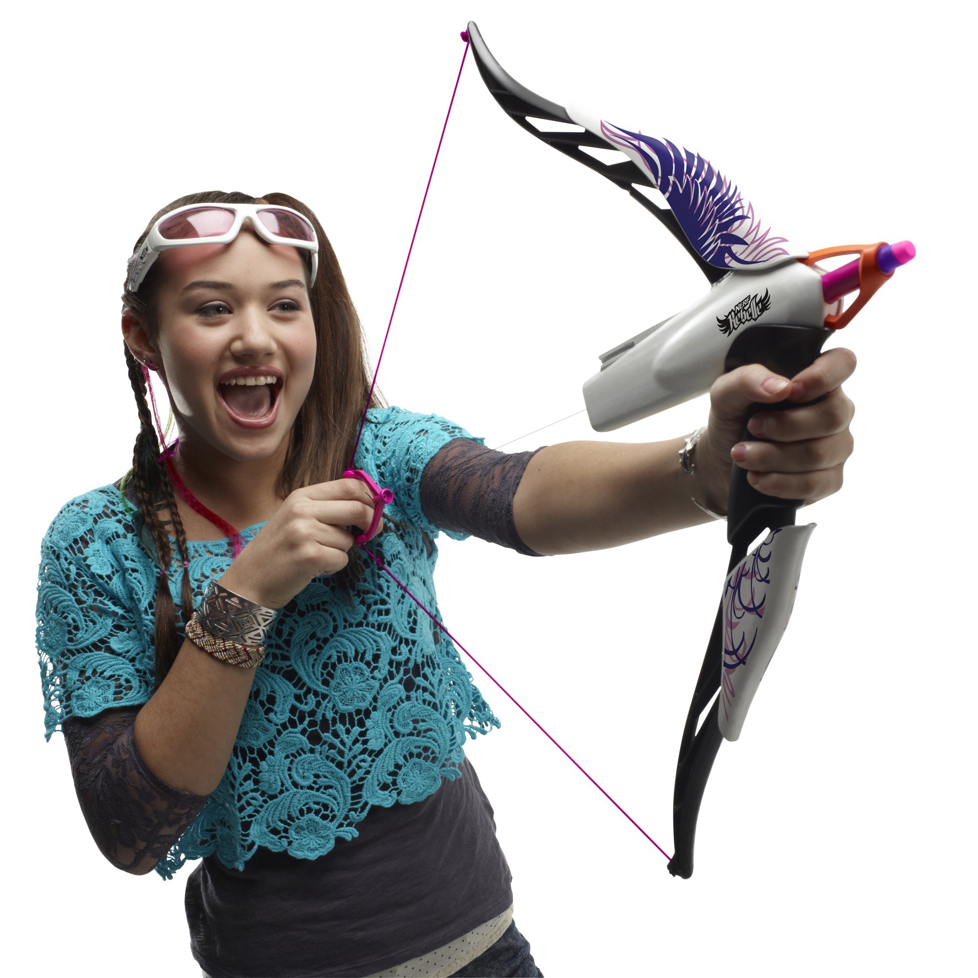 Amazon.co.jp: Nerf Rebelle ハートブレイカーボウアローダーツ