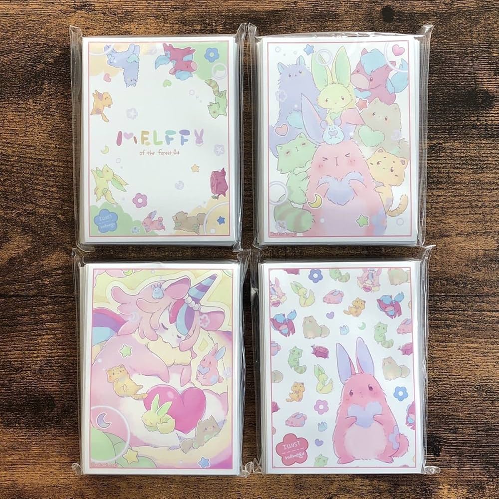 Amazon.co.jp: 遊 戯 王 メルフィー スリーブ 4種類セット アーゼウス