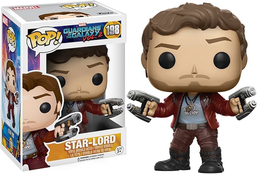 Amazon.com: Funko POP Movies: Guardians of The Galaxy 2 Star Lord