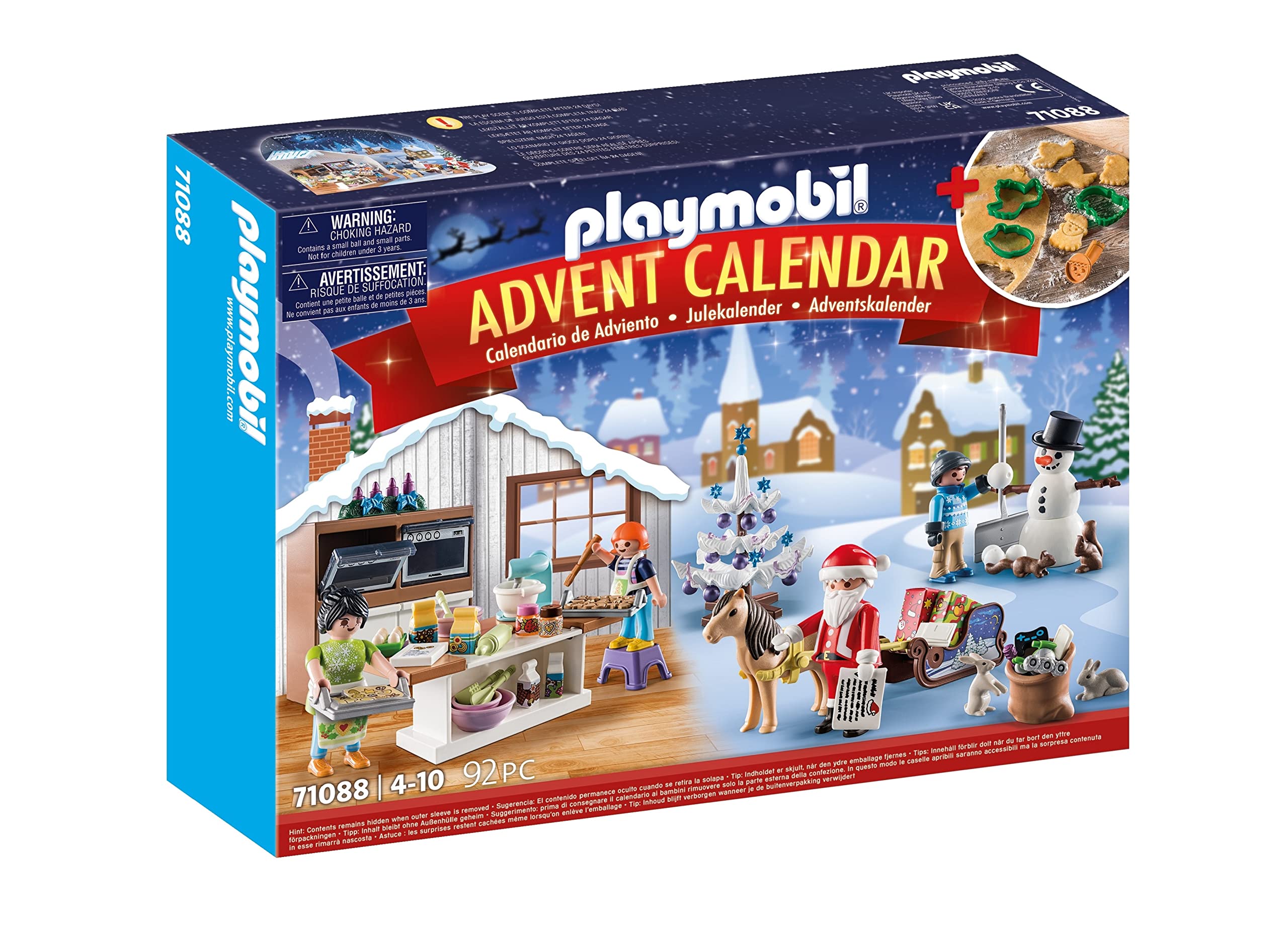 Amazon.co.jp: PLAYMOBIL Christmas 71088 Advent Calendar for