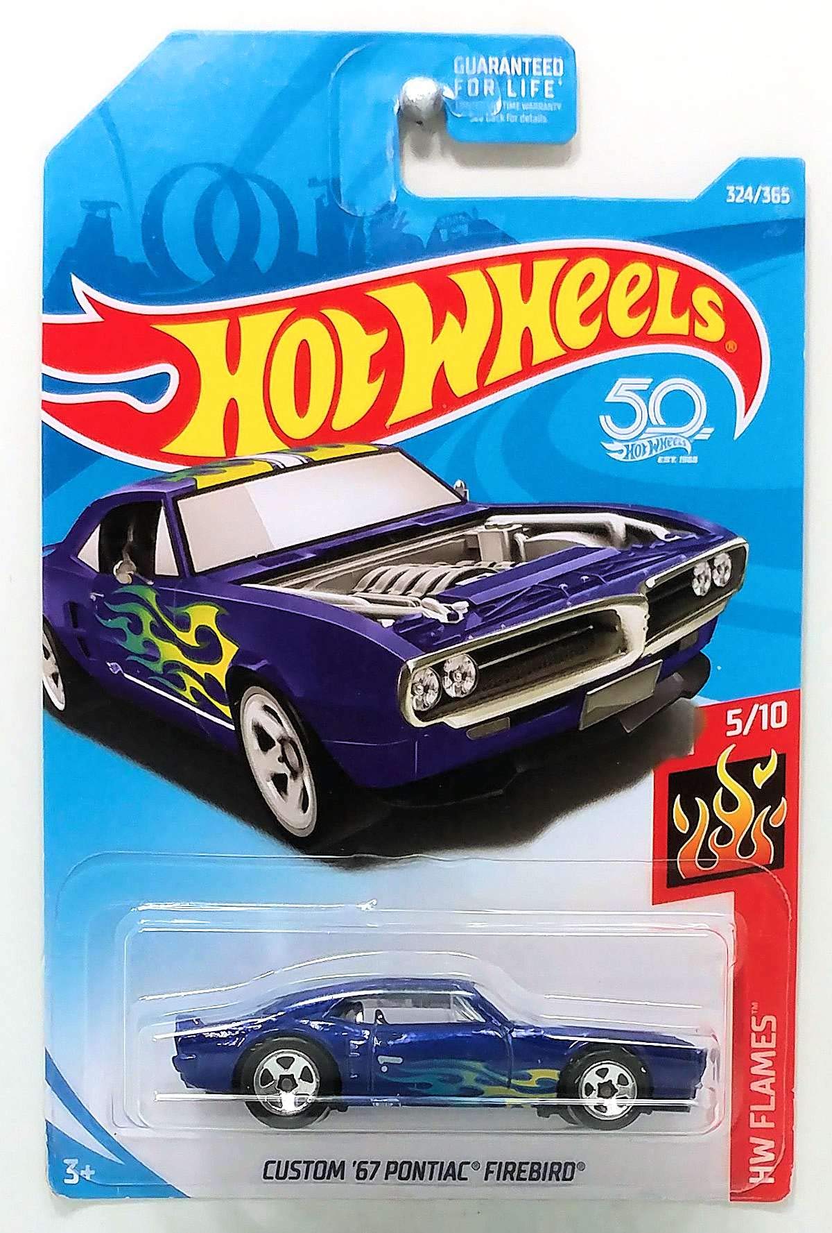 Amazon.com: Hot Wheels 2018 Die-Cast Vehicle Hw Flames - Custom