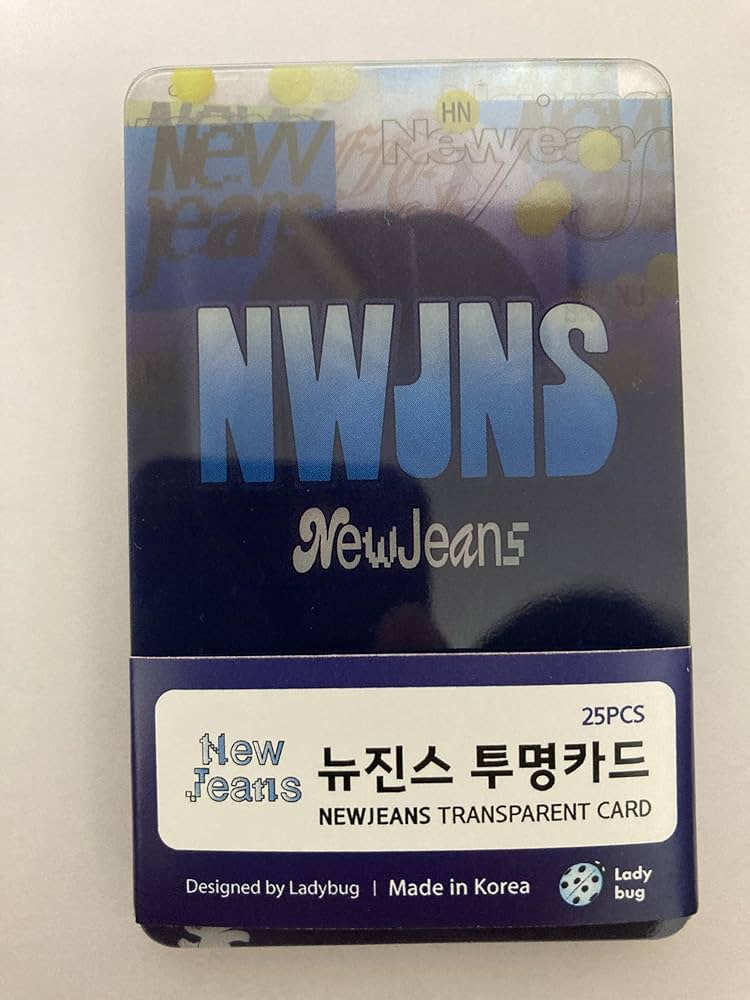Amazon.co.jp: ニュージーンズ グッズ クリアフォトカード25枚 トレカ