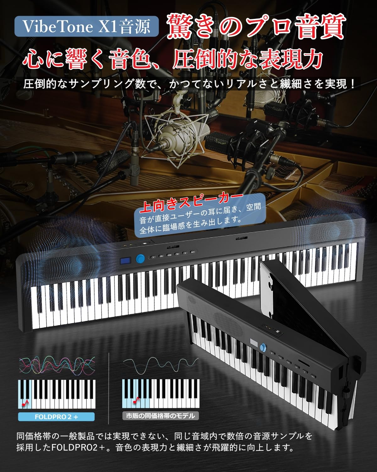 Amazon | 【設定記憶&最先端音源】 Longeye 電子ピアノ 88鍵盤