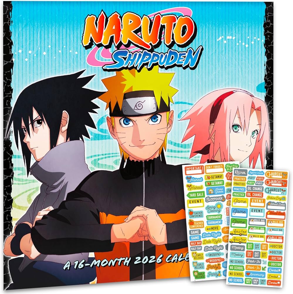Amazon | NARUTO-ナルト-疾風伝カレンダー2026 - デラックス2026