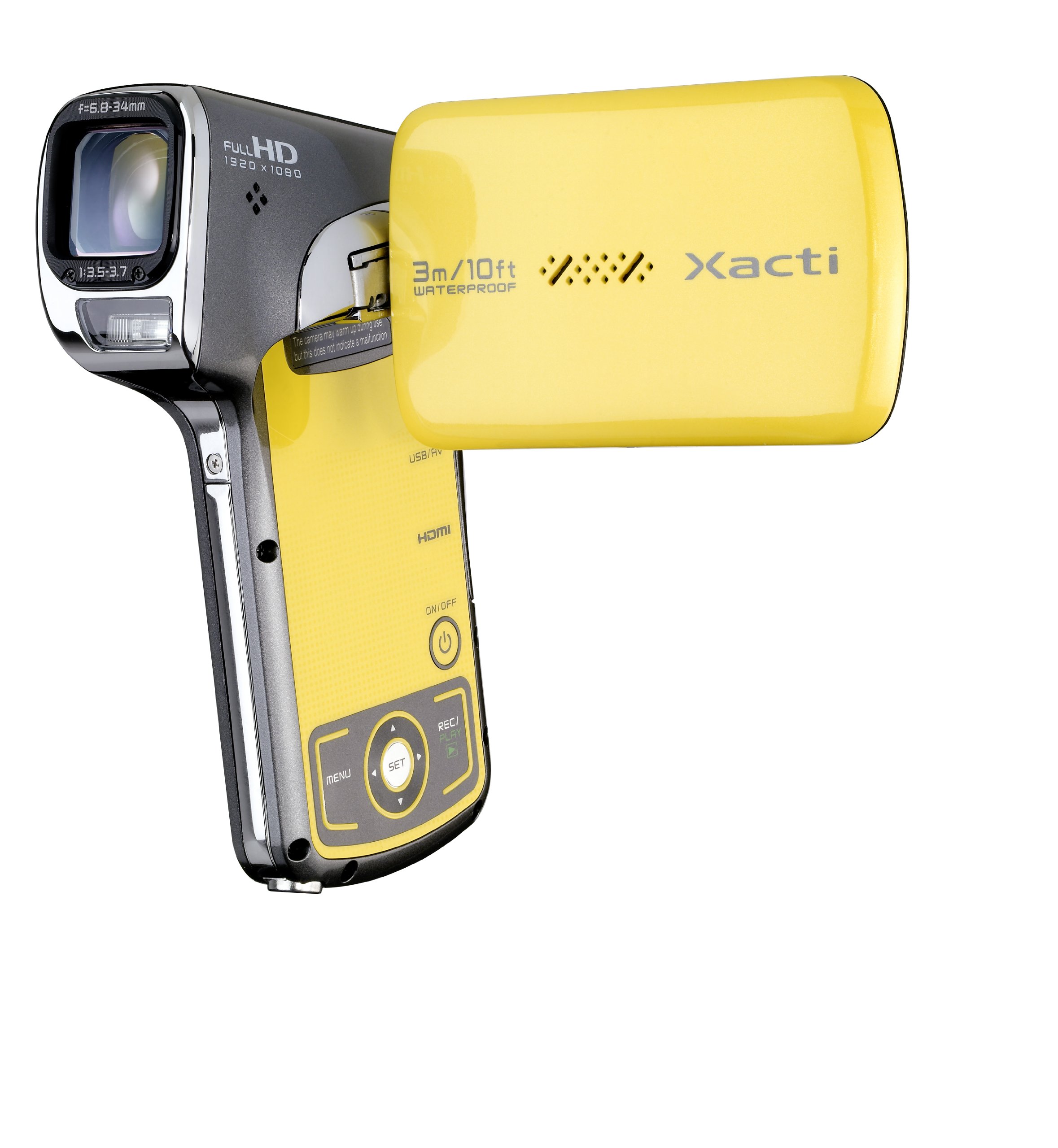 Sanyo Xacti CA100 Outdoor/Waterproof Dual Camera (14MP, Full HD