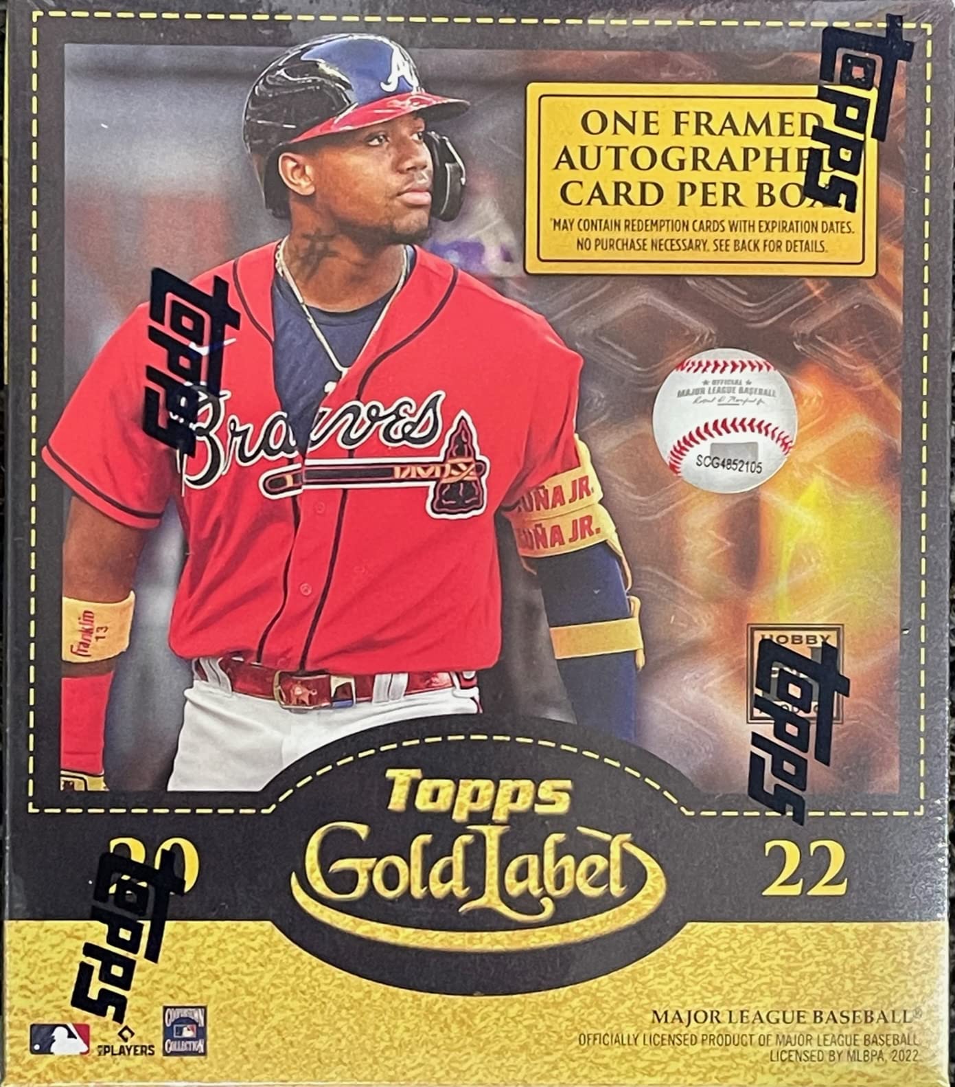Amazon.com: 2022 Topps Gold Label Baseball Hobby Box (7 Packs/5