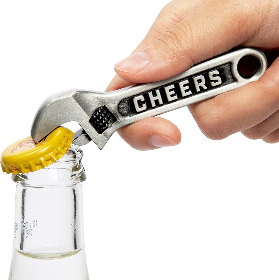 Amazon.com: Cheers Wrench Bottle Opener Keychain – Heavy Duty