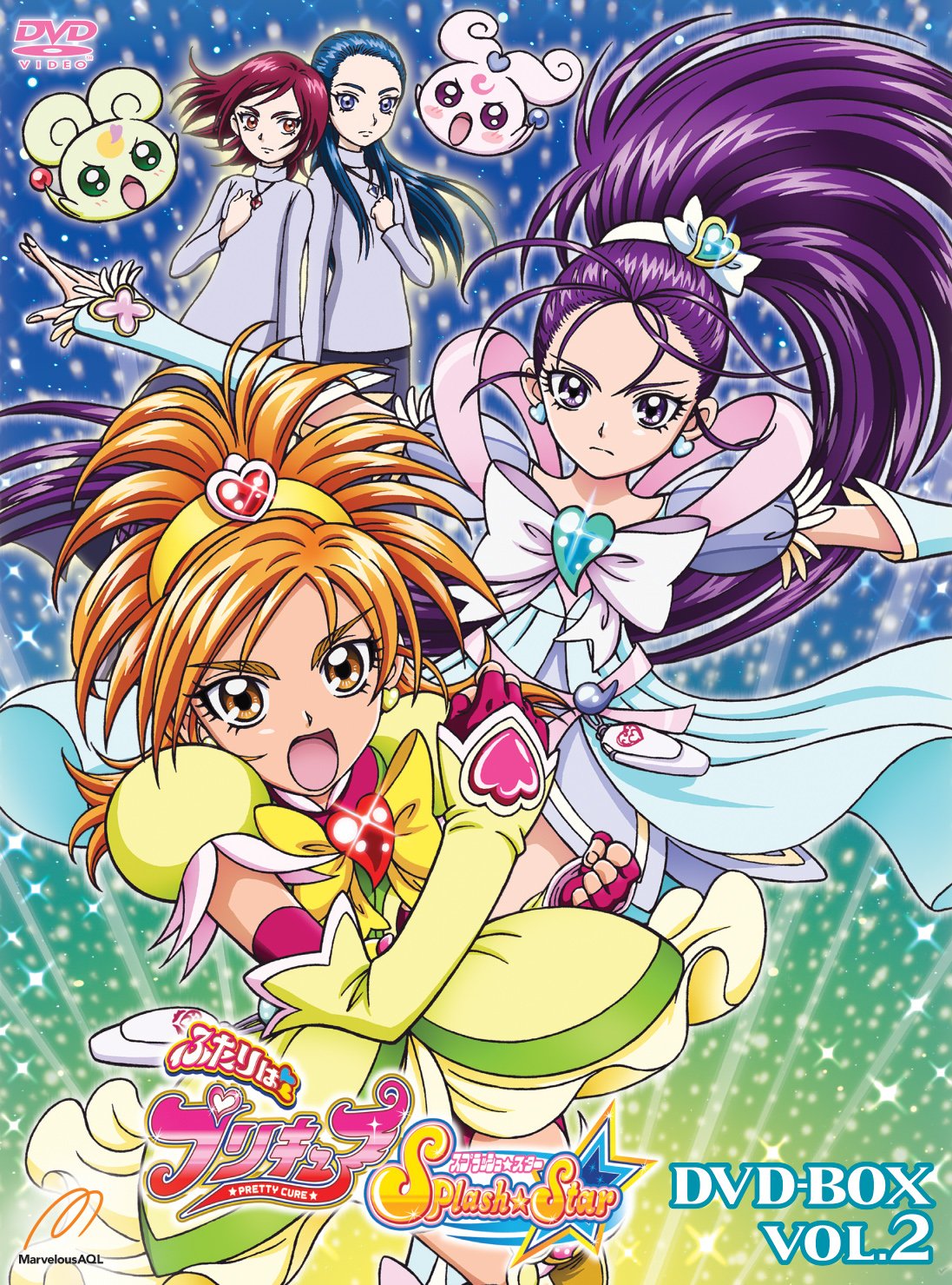 Amazon.co.jp: ふたりはプリキュア Splash☆Star DVD-BOX vol.2 (完全