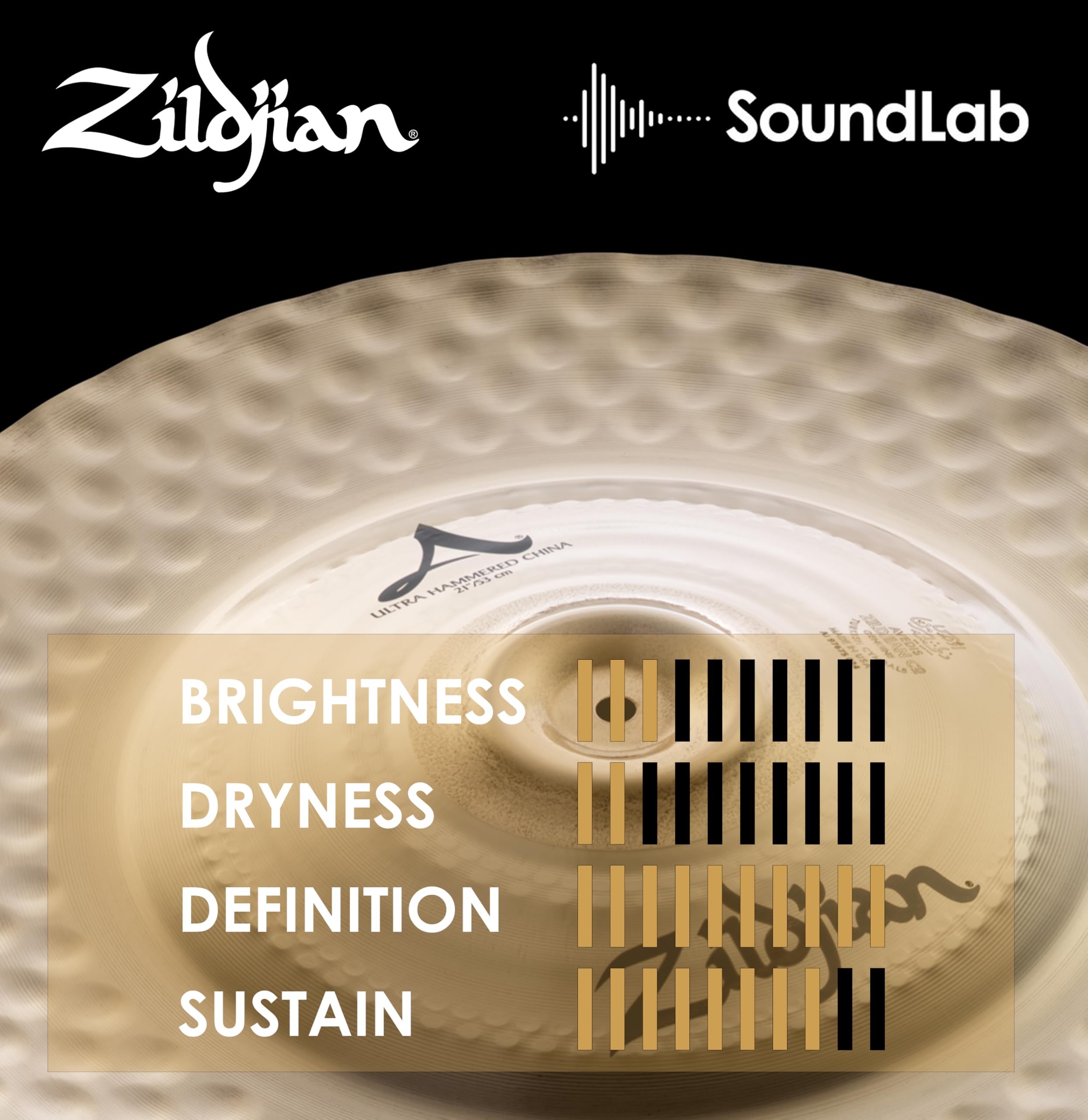 Amazon.co.jp: ジルジャン チャイナシンバル ウルトラハンマード A 21