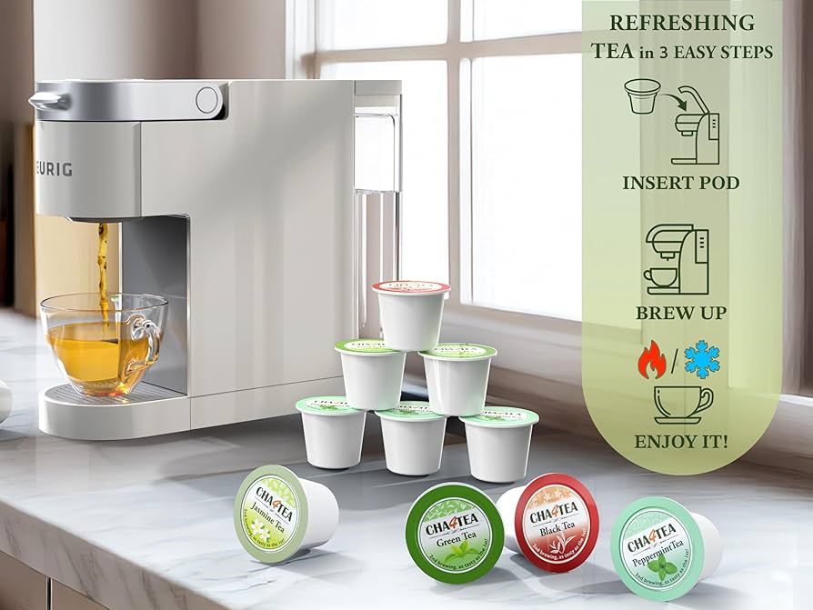 Amazon.com : Cha4TEA 36-Count K Cups Assorted Green Tea for Keurig