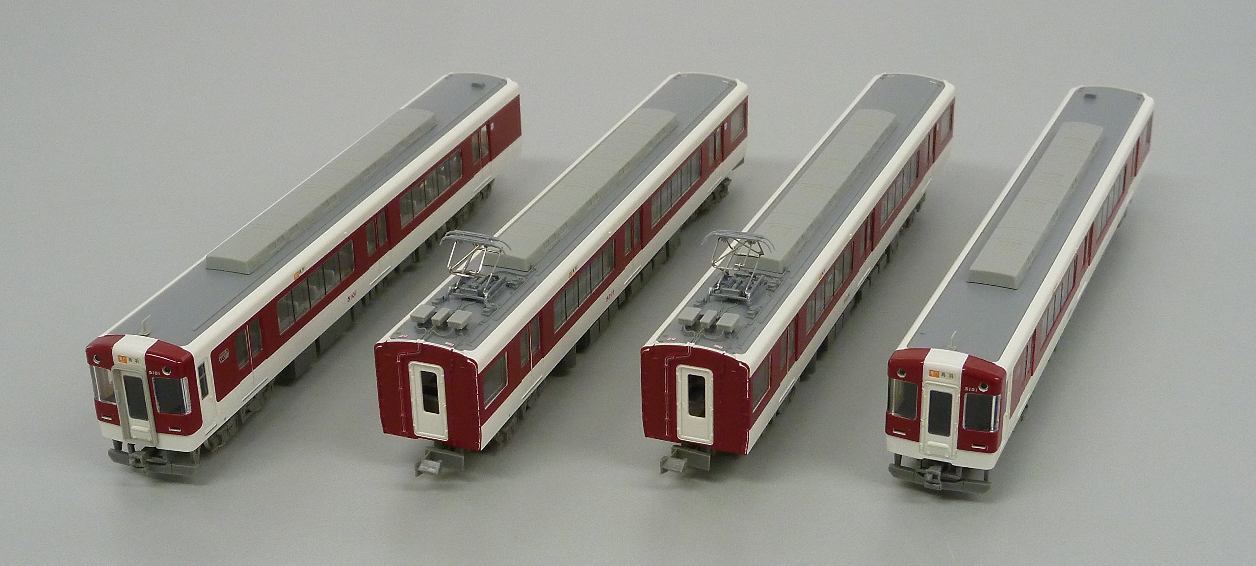 Amazon | Nゲージ 4078 近鉄5200系 4輛セットM付 (塗装済完成品