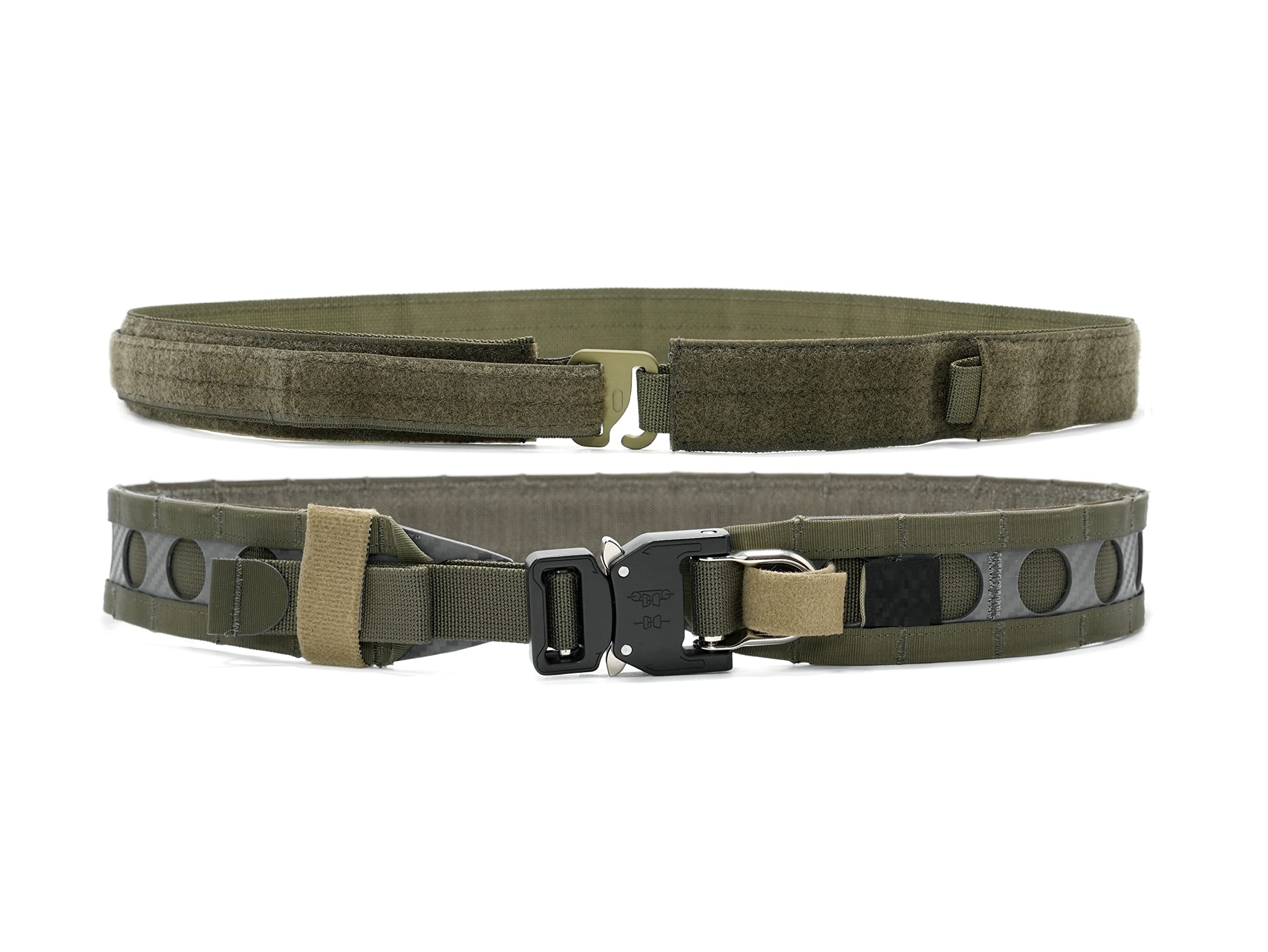 Amazon | Ferro Conceptsタイプ タクティカル ガンベルト Ranger Green