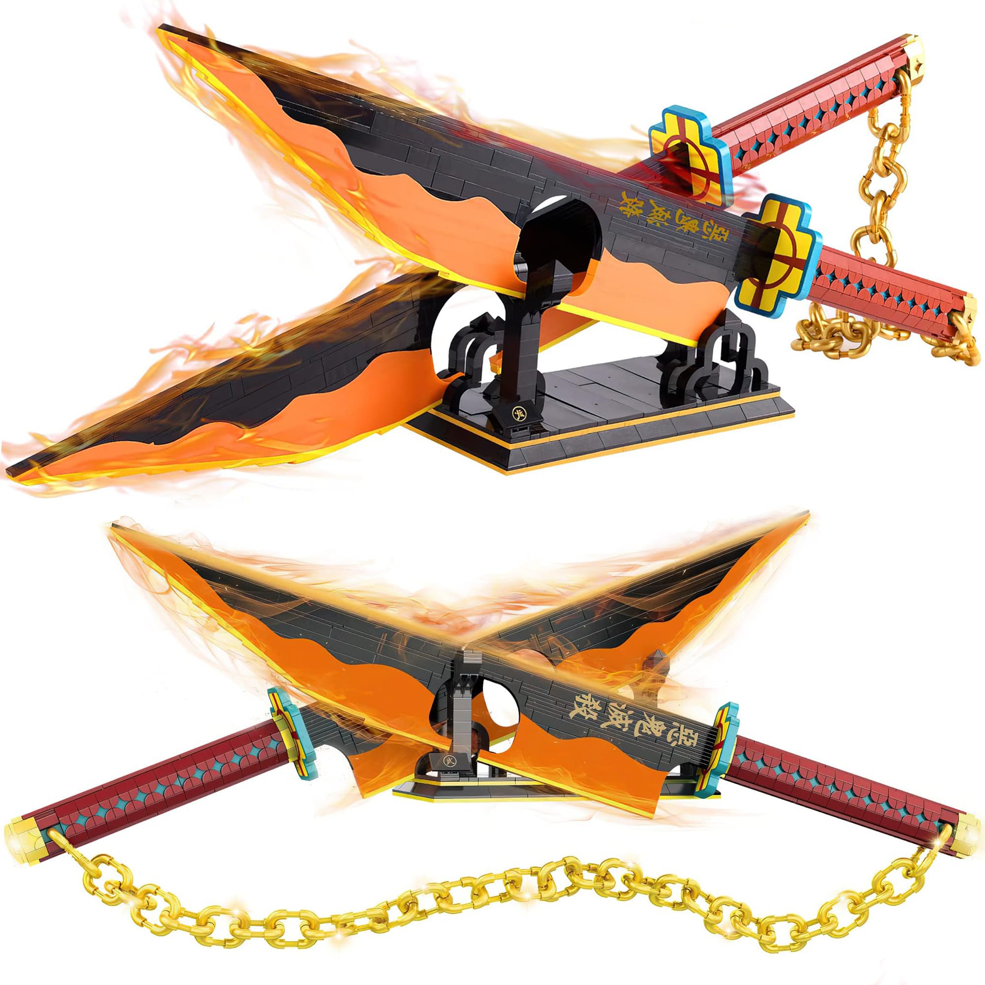 Amazon.com: Kravkind 1478pcs, 82inch for Sword Building Block