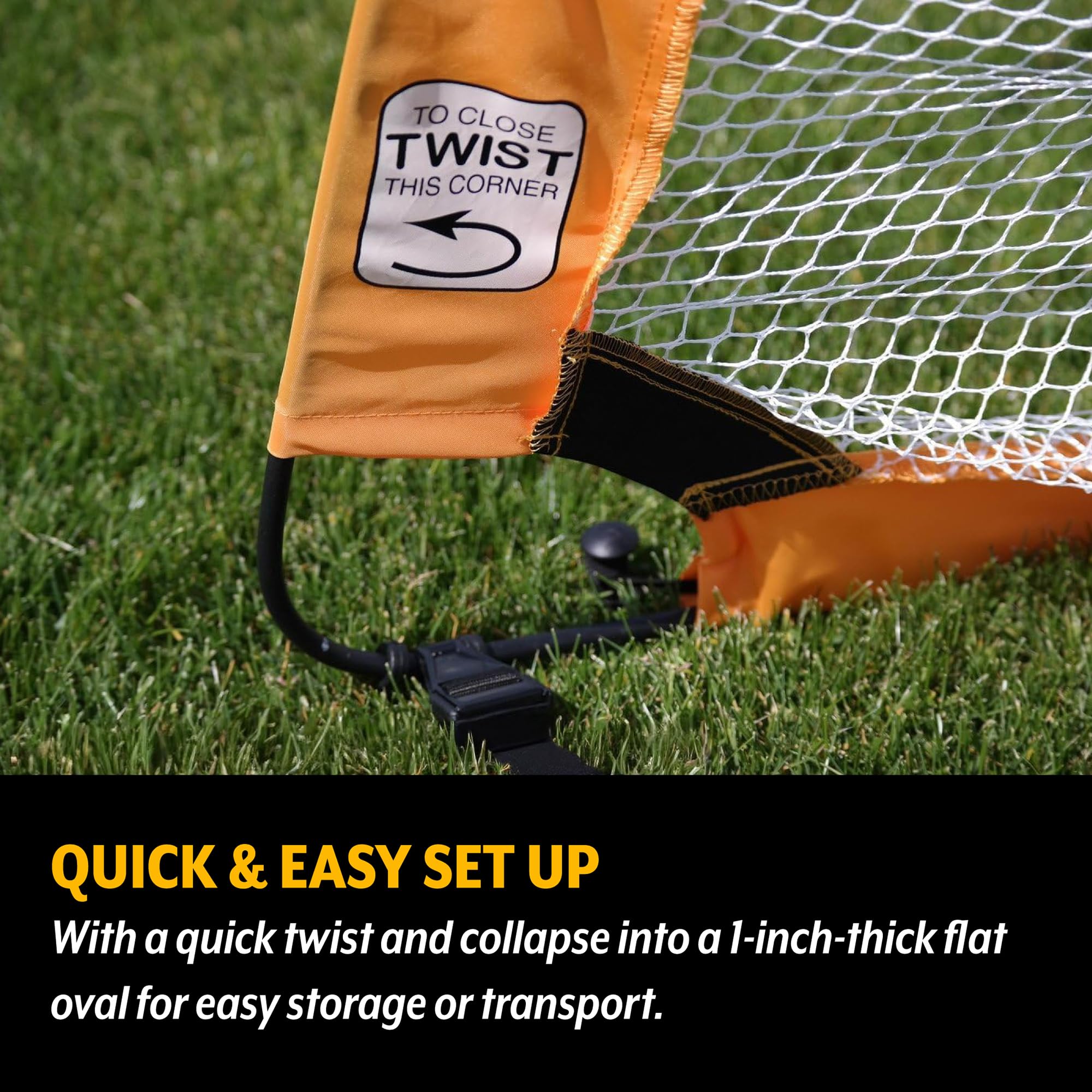 Amazon | PUGG 6フィート ポップアップサッカーゴール、ポータブル