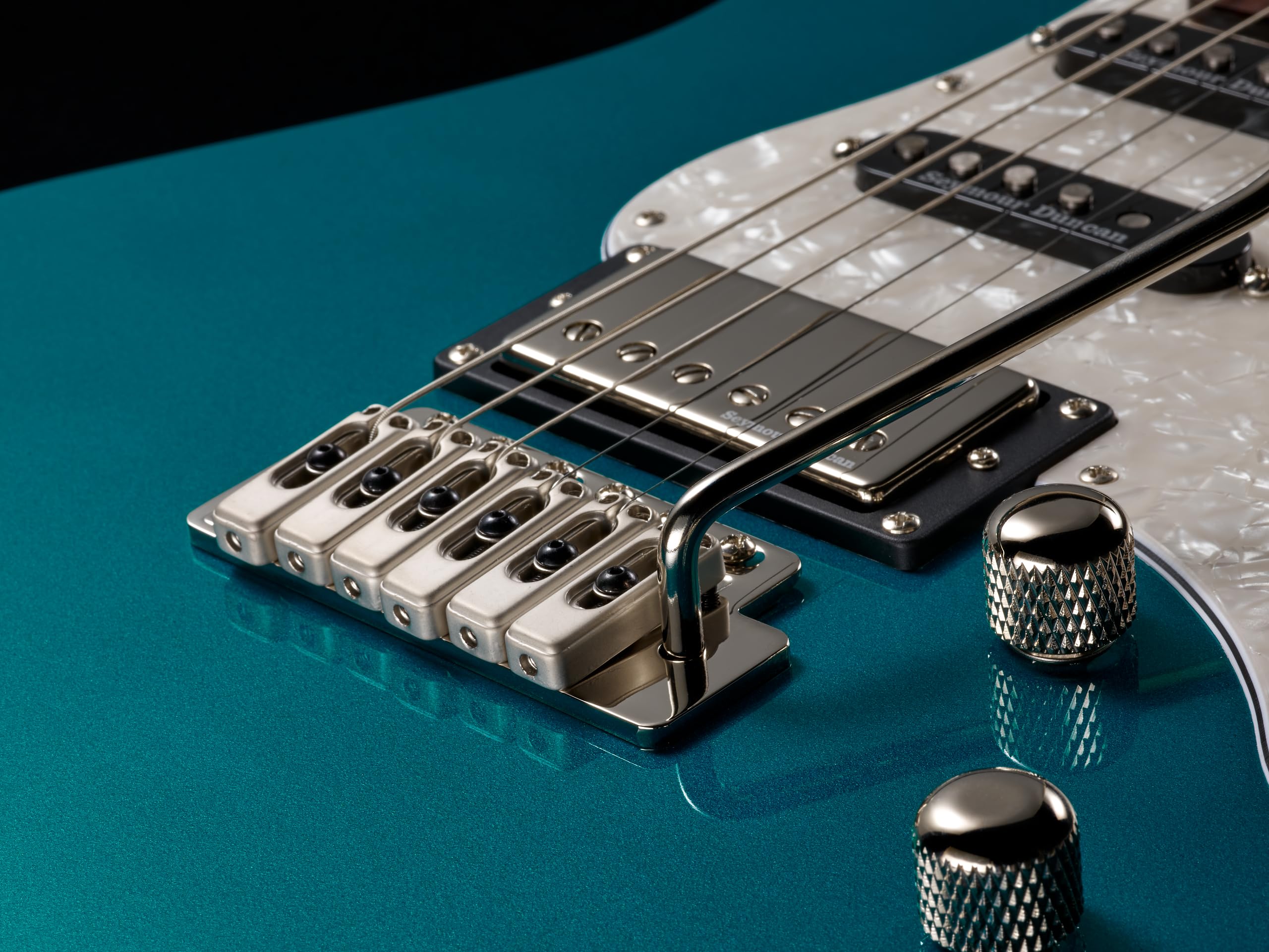 Amazon.com: Yamaha Pacifica PAC612VIIX Electric Guitar; Teal Green