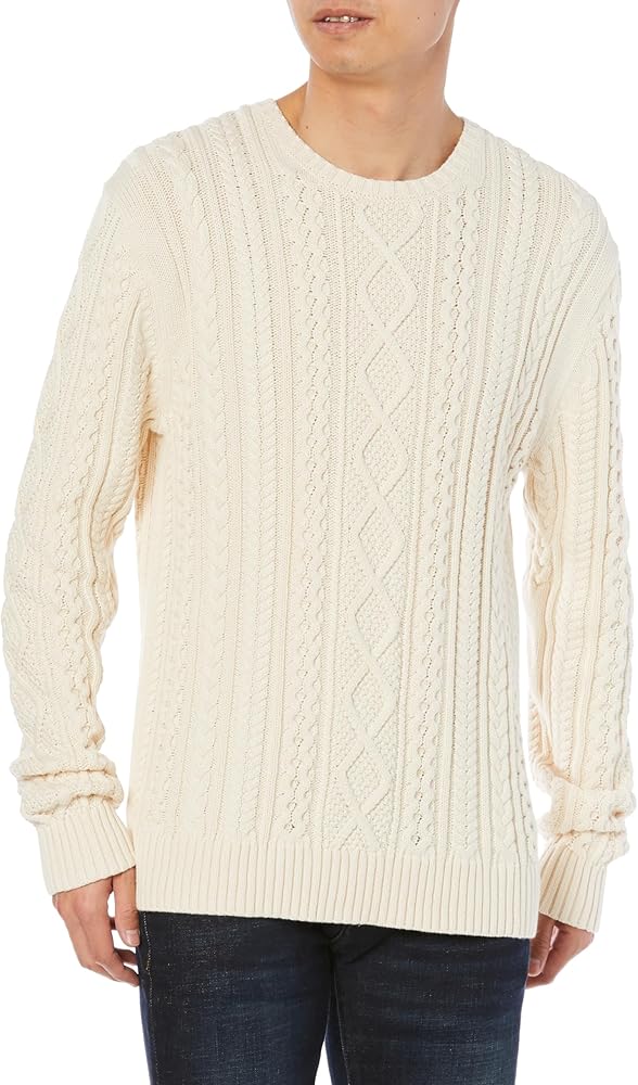 Amazon.co.jp: [Amazon Essentials] フィッシャーマン セーター