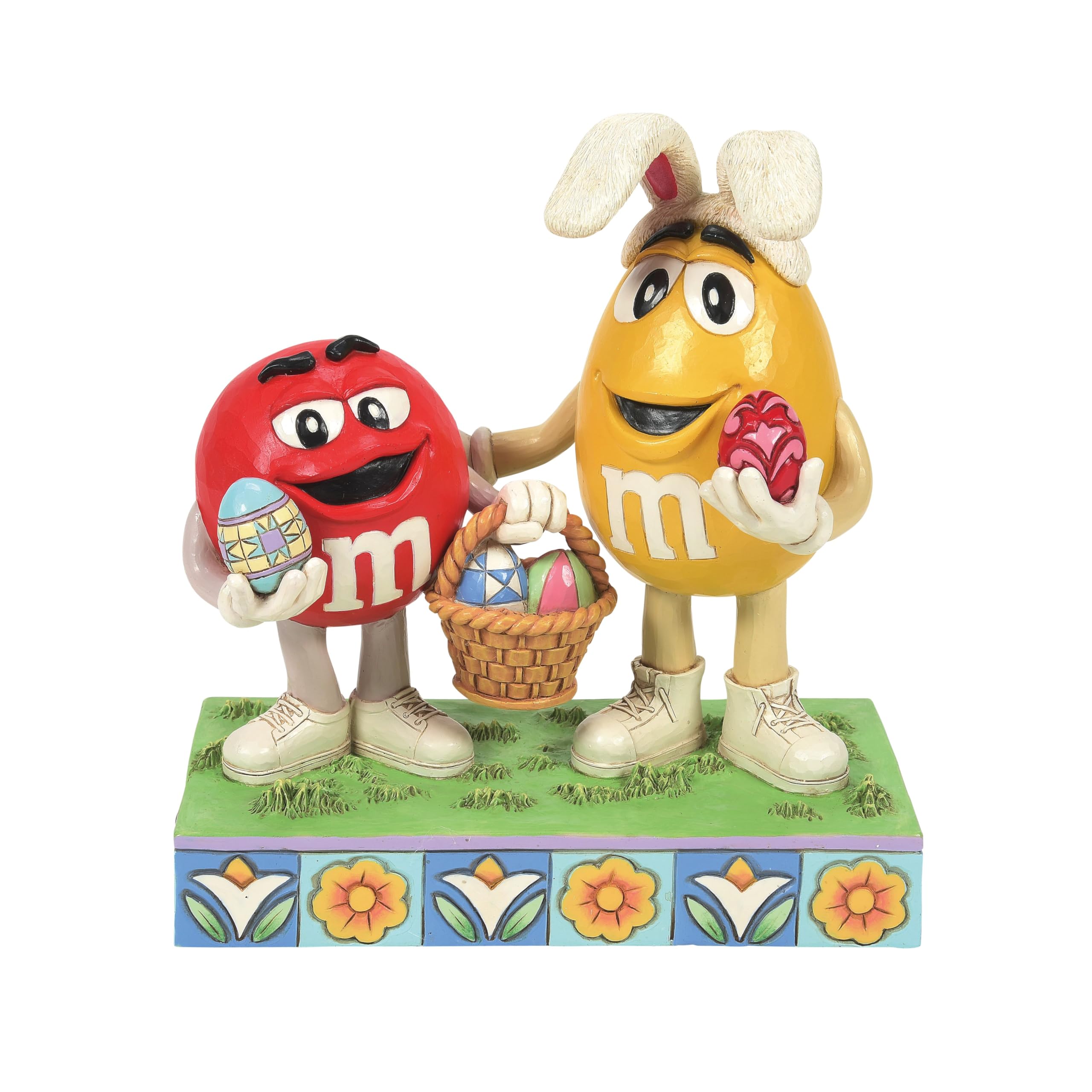 Amazon.com: Enesco M&M's by Jim Shore Red and Yellow Characters