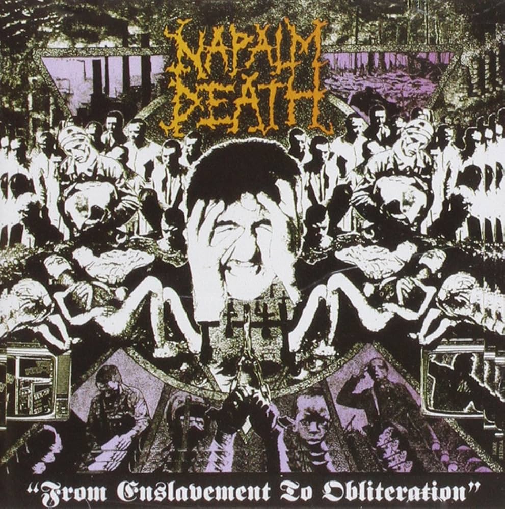 NAPALM DEATH - NAPALM DEATH FROM ENSLAVEMENT TO OBLITERACION