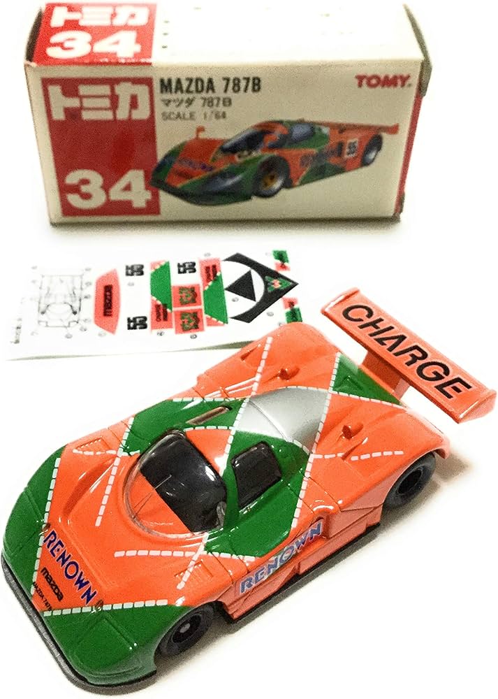 Amazon | トミカ No.34 MAZDA 787B | ミニカー・ダイキャストカー | ホビー