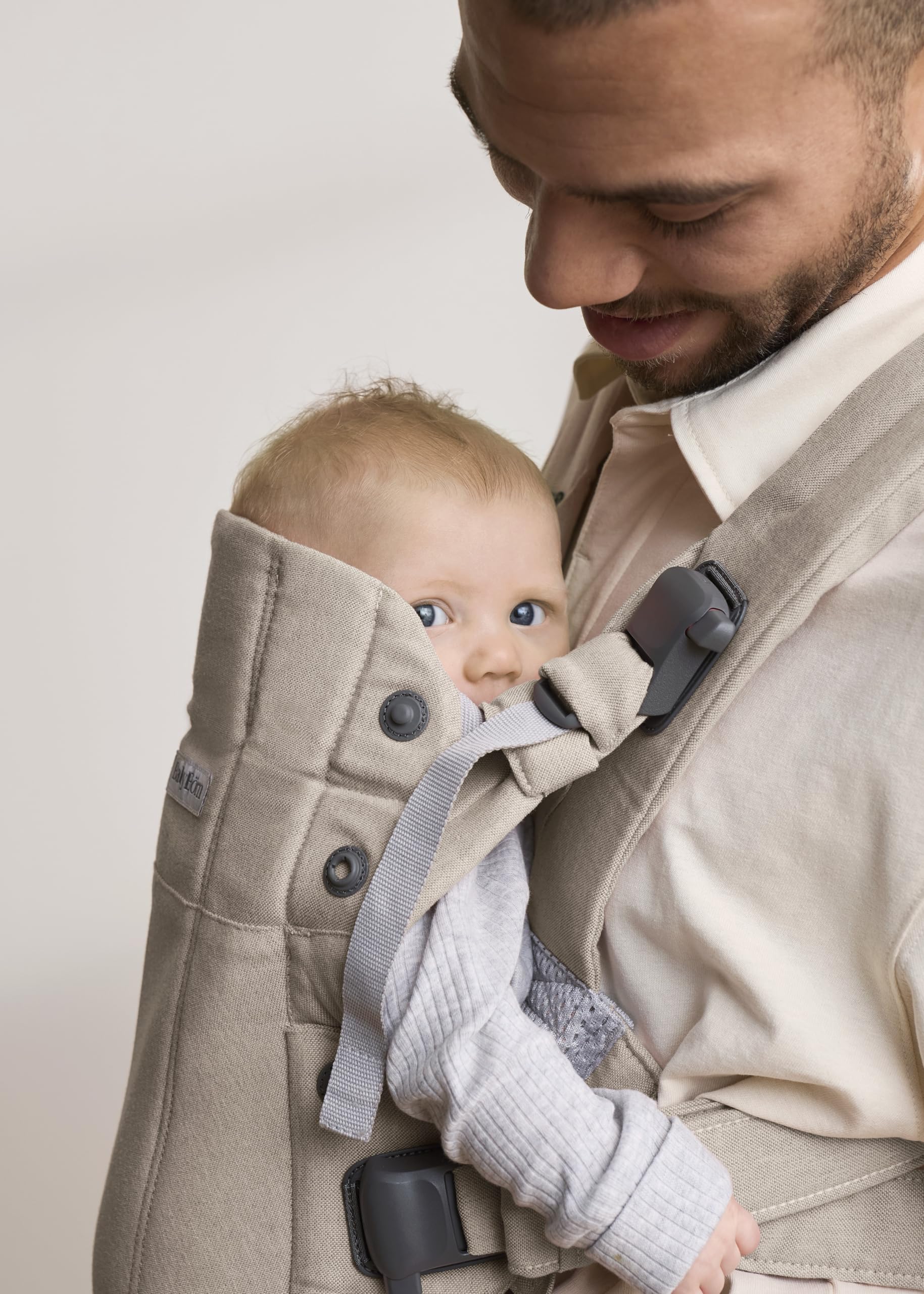 Amazon.com: BabyBjörn Baby Carrier Harmony, Woven mélange, Light